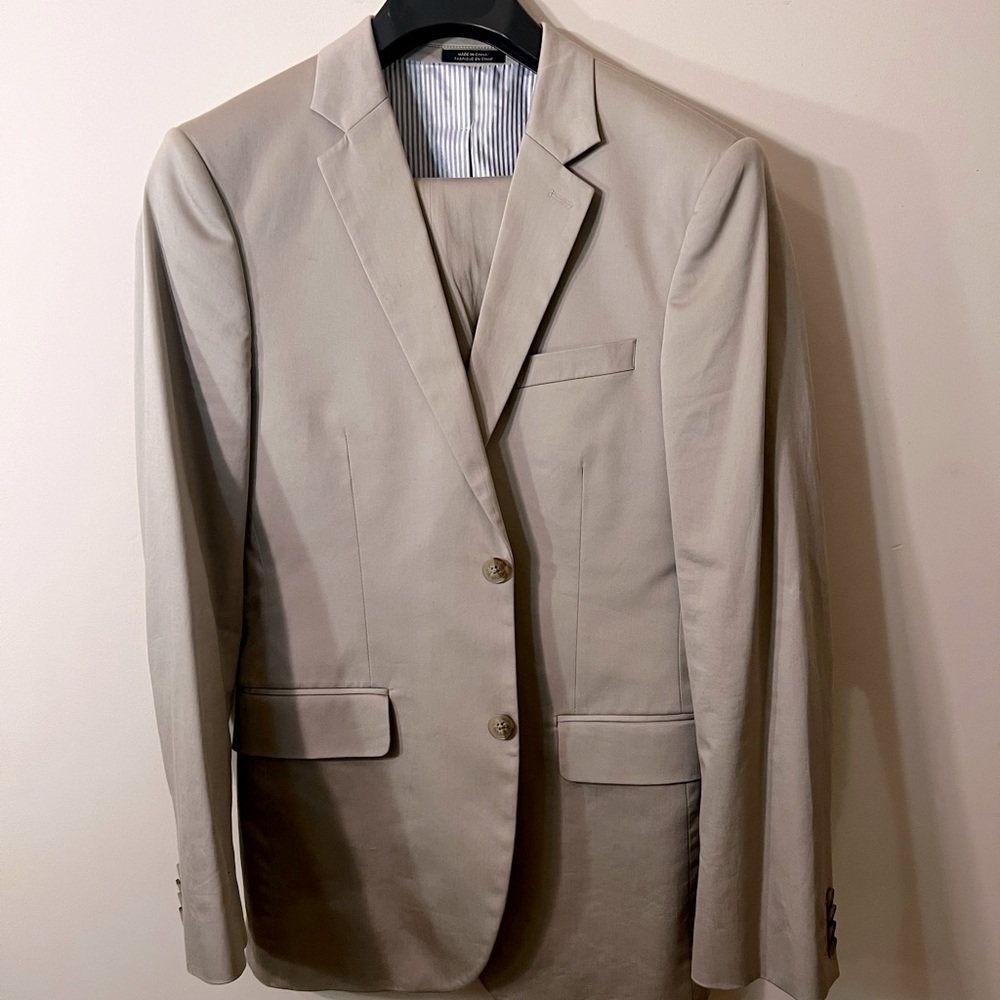 Express Khaki Suit